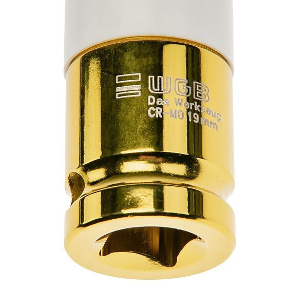 WGB 1/2" Kraft-Schoneinsatz, 6-kant, DIN 3129, Größe: 19 mm, VE: 5 Stück, 33191900