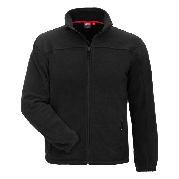 NITRAS MOTION TEX PLUS, Fleece-Jacke, Größe: XS, Farbe: schwarz, VE: 10 Stück, 7040-XS