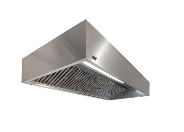 KBS Wandhaube Kubusform 220x90cm Flammschutzfilter Typ F1, 30132046