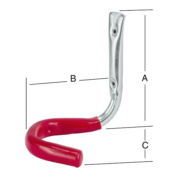 Vormann Fahrradhaken 150 x 150 x 110 mm, verzinkt, 001461001BL