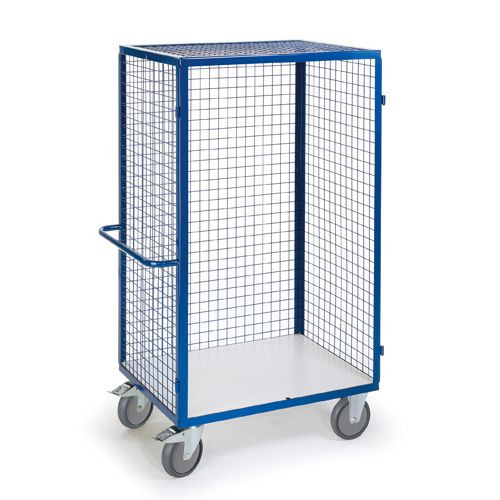 Rollcart Gitter-Regalwagen (1385x820), Tragkraft: 600 kg, 08-7656ESD
