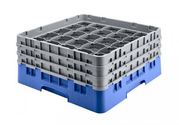 Cambro Spülkorb mit 36 Fächer Camrack® 15,5 cm Blau, 36S534168