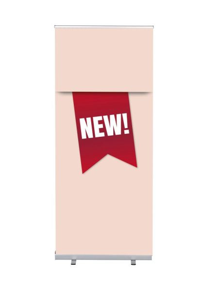 Showdown Displays Roll-Banner Budget 85 Komplettset Neu Rot Englisch, RBB085LSFI342