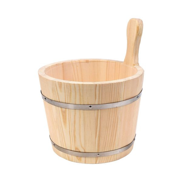HOME DELUXE Saunazubehör aus Holz SAVA Natur, Komplett Set, 71867