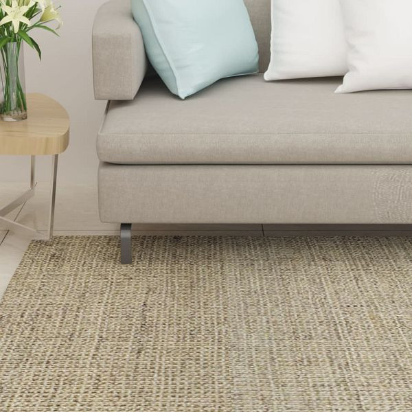 vidaXL Teppich Natur Sisal 66x350 cm Grün, 136375, 8720286724125