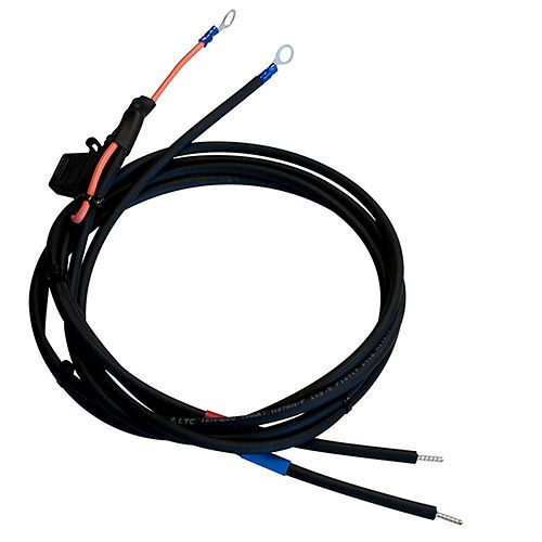 Phaesun Batteriekabel mit 30A Sicherung ohne Batterieklemmen, mit Kabelschuh M8, 103779