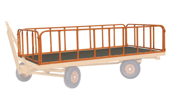 VARIOfit 4 Stahlrohrwände, passend für Ladefläche: 2.500 x 1.250 mm, zu-1067