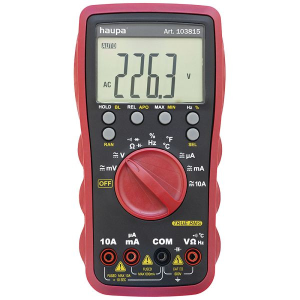 Haupa Digital Multimeter "Multi Check III", 103815