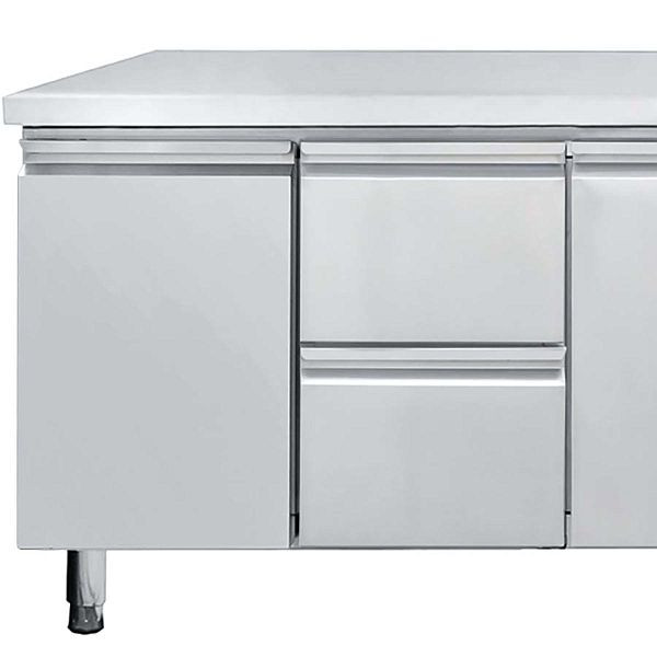 Vaiotec 2er Schubladenset für Kühltische EASYLINE 700 Mitte Links, 42x59x31 cm, 11071
