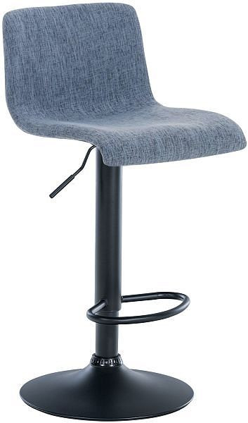 CLP Barhocker Hoover Stoff B, blau, 324812, 4255716332204