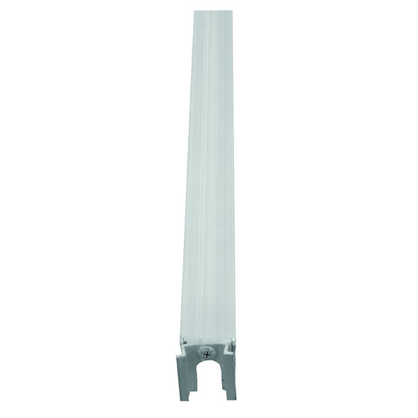 T&J DALU-Serie, Start- und Abschlußleiste, Alu-anodisiert, 25 x 22,4 x 173,2 mm, 2 Stück im Set, 44787