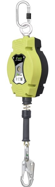 Funcke Höhensicherungsgerät HSG Typ HX-S (vertikale Anwendung / Stahlseil) Länge: 10 m, 60020244