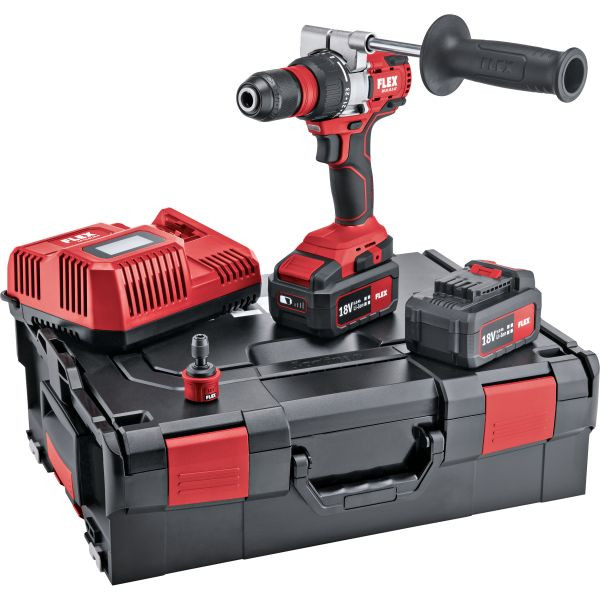 FLEX 2-Gang Akku-Bohrschrauber 18,0 V DD 2G 18.0-EC/5.0 Set, 504890