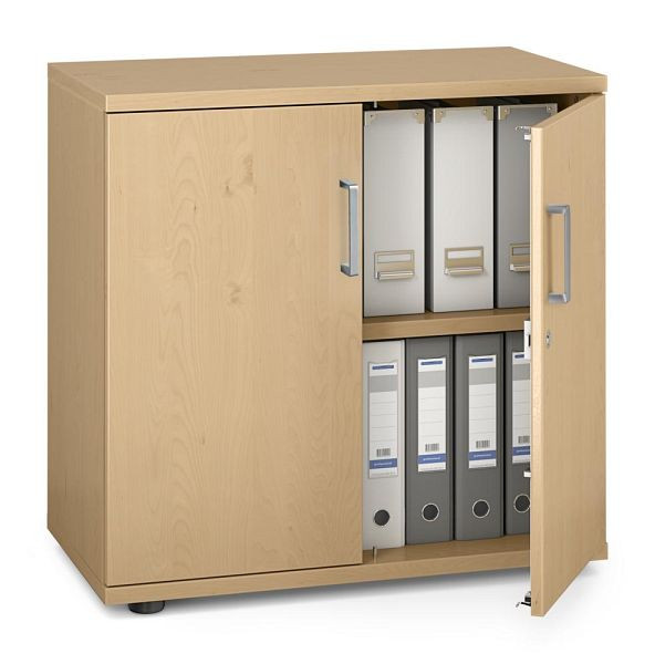 Deskin Flügeltürenschrank MULTI MODUL-PRO, Buchedekor, B 800 x H 780 x T 420 mm, 351724