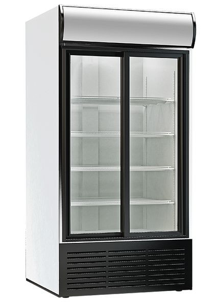 KBS Glastürkühlschrank KBS 1250 GDU mit Schiebetüren, 60212