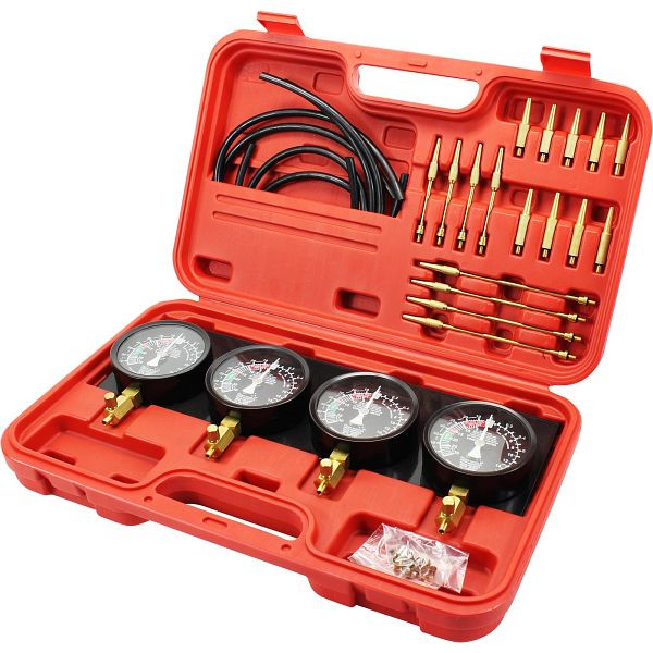 VEVOR Kraftstoff Vakuum Vergaser Synchronisieren Werkzeug Kit Synchronizer Sync Gauge Set mit Gummischlauch, B100132SLZKB00001V0