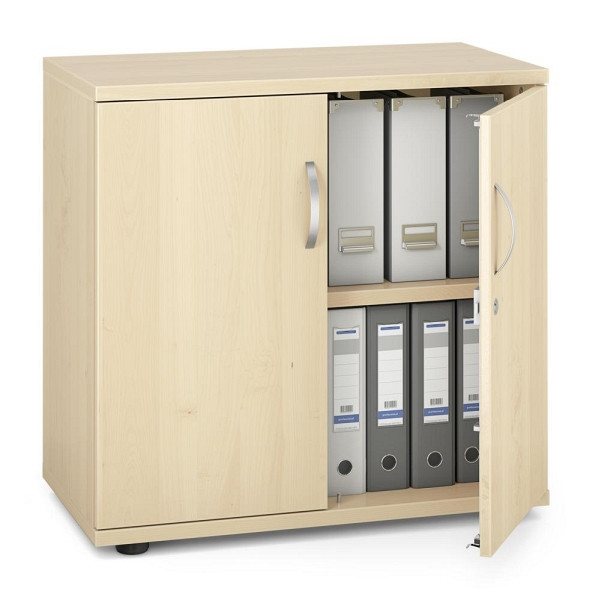 Deskin Flügeltürenschrank MULTI M pro, Dekor: Ahorndekor, BxHxT: 800 x 780 x 420 mm, 250293