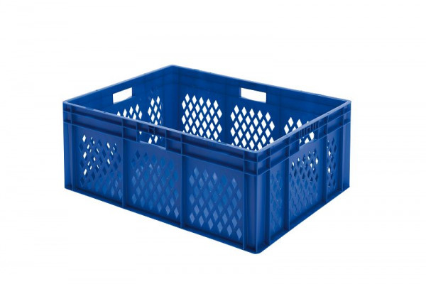 LA-KA-PE TK 800/320-1, grün, Transport-Stapelkasten, Außenmaße: ca. 800 x 600 x 320 mm (lxhxb), 07032 02 13