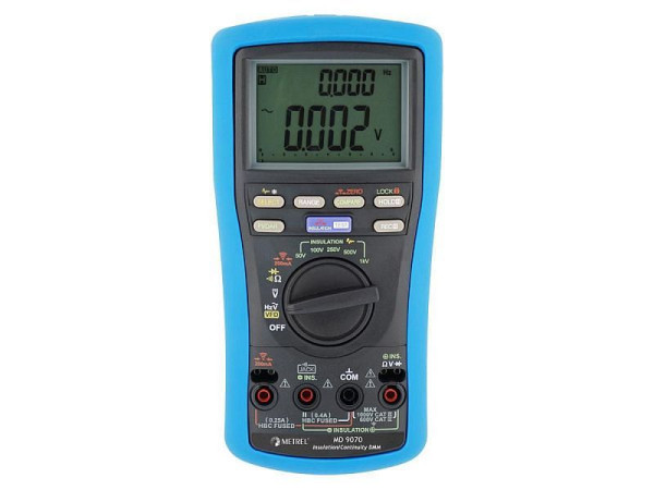 Metrel Digitalmultimeter für Isolations- / Durchgangsprüfung, MD 9070, 20992367