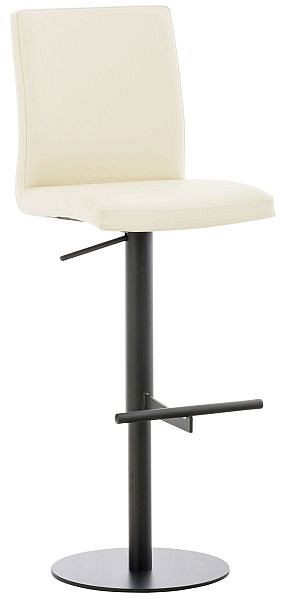 CLP Barhocker Cadiz Kunstleder schwarz, creme, 308588