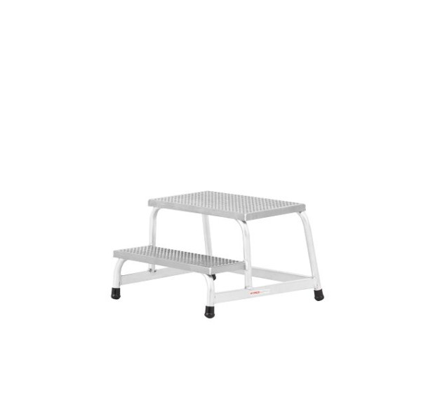 HYMER Maschinentritt, 2 Stufen, Standhöhe 0,40 m, 6878263