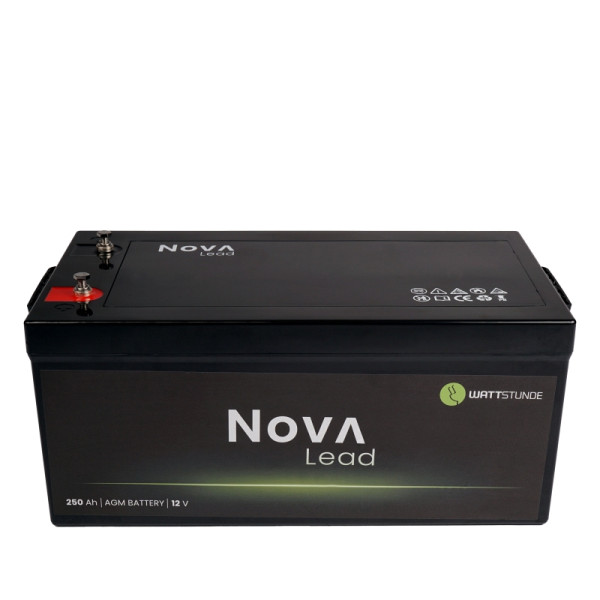 WATTSTUNDE Akku NOVA Lead 250Ah AGM, 501-55005, 4251190114763