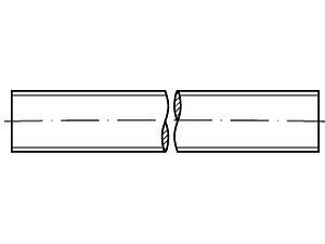 Gewindestangen DIN 975 8.8 M 4 VE=S
