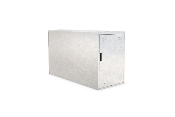 WSM Bike Box 1 Basic Giebeldach, 850 × 1250 × 2050 mm, 122000100