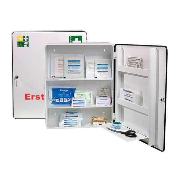 Stein HGS Verbandschrank -Madrid-, Industrie Norm (gefüllt gemäß DIN 13169), st1065