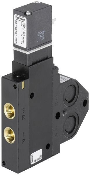 Bürkert 3/2-Wege-Pneumatikventil, Typ 5470-C04,0-GM81-FS05-B0-BAR/DC-03, 136763