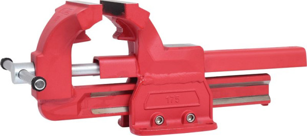 KS Tools Parallel-Schraubstock ohne Drehteller, 167 mm, 914.0041