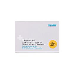 SÖHNGEN Notfallversorgungsnachweis 50 Blatt DIN A6, 8001019