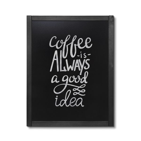 Showdown Displays JD NATURA Kreidetafel Klassisch schwarz 70x90, CHBEBL70x90