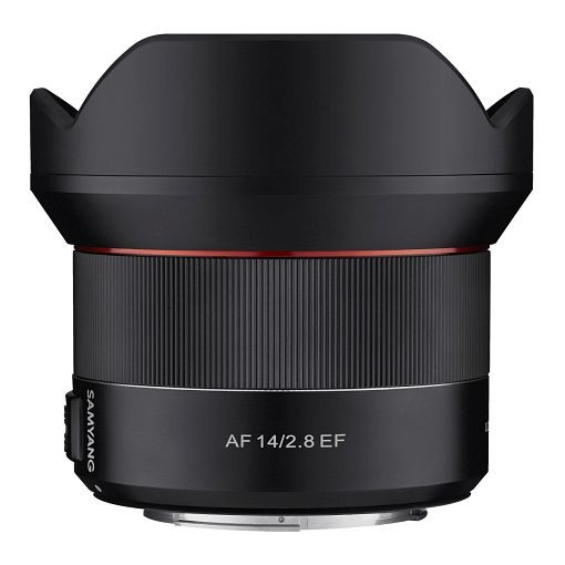 Samyang AF Fotoobjektiv 14mm F2,8 EF für Canon EF, 1022442