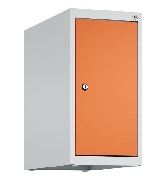 C+P Schrankaufsatz Classic PLUS, Aufsatzschrank, 7035/2004, Zylinderschloss, 500x250x500mm, 1 Abteil, 080090-19 S10031