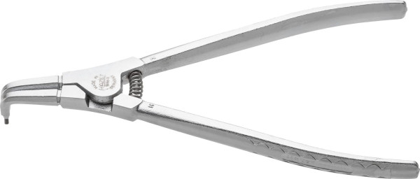 Hazet Sicherungsring-Zange, Norm: DIN 5254 Form B, Oberfläche: verchromt, Spitze stahlgrau, Länge: 225 mm, 1846D-3