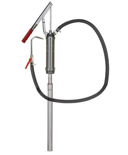 DENIOS Manuelle Hebelpumpe FL 205 für brennbare Lösungsmittel, mit Kugelhahn, 117674