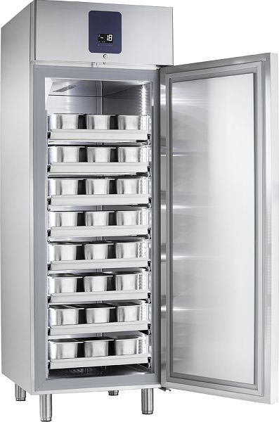 KBS Eislagerschrank TK 850 Eis, Edelstahl Gewerbetiefkühlschrank, 170085