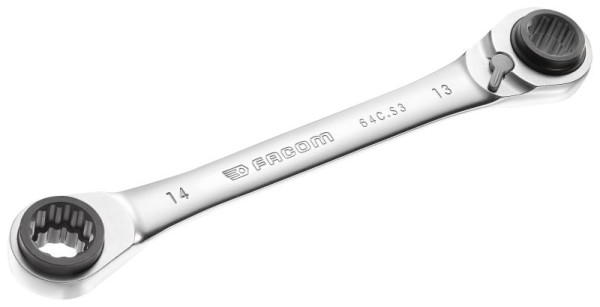 Facom Knarrenringschlüssel, gerade, SW variabel, 64C.S3