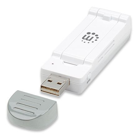 MANHATTAN Range+ AC1200 Dual-Band Wireless USB-Adapter, 300 Mbit/s Wireless N (2,4 GHz) + 867 Mbit/s Wireless AC (5 GHz), USB 3.0, 525572