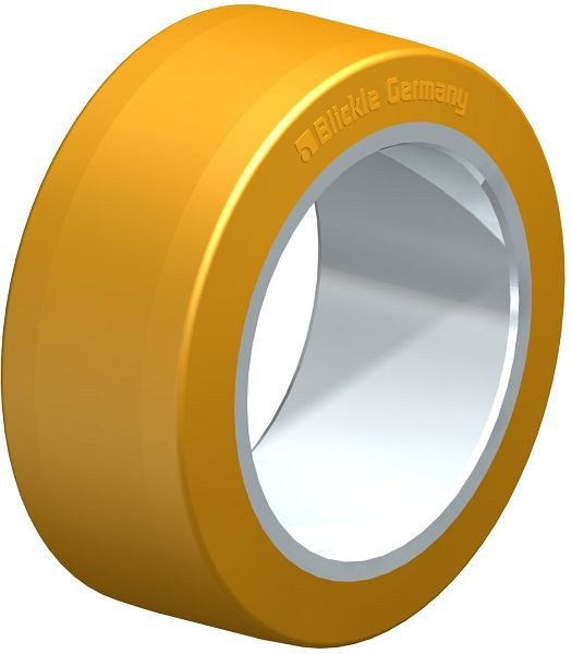 Blickle BTH 250x105/170 Bandage / Reifen aus Blickle Extrathane®, Hellbraun, 675165