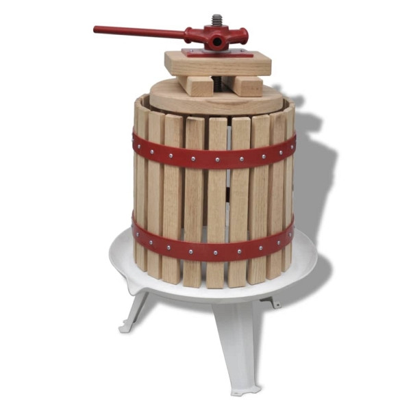 vidaXL Obst- und Weinpresse 12 L, 142792, 8718475591108