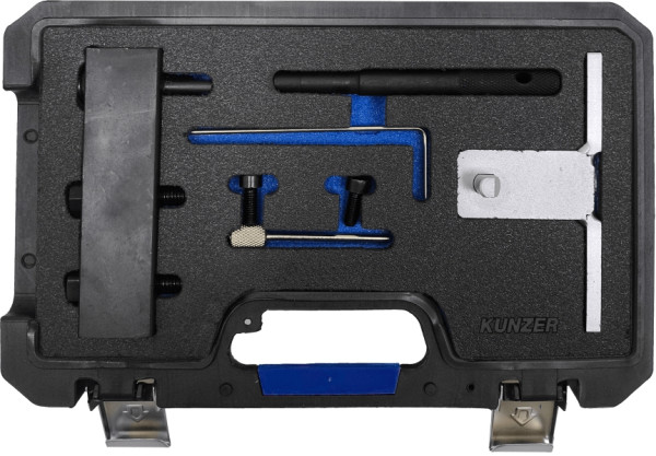 Kunzer Motor-Einstellwerkzeugsatz OPEL / CHEVROLET / VAUXHALL Für Reparaturarbeiten an 1.6-Liter-CDTi- EcoFlex-Dieselmotoren, 77M510