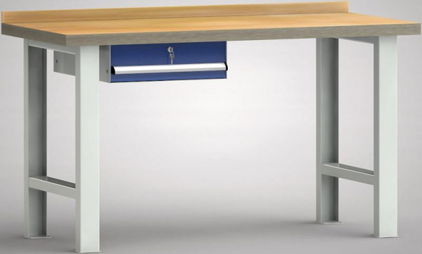 KLW Standard-Werkbank - 1500 x 700 x 840 mm L x T x H, WS500N-1500M40-E7001