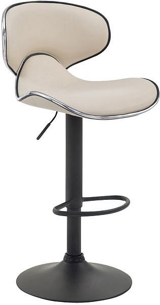 CLP Barhocker Las Vegas V2 schwarz, creme, 315576, 4251756431075
