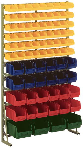 LA-KA-PE Normregal N 14 G, ohne Kästen, Lackierung RAL 7035 lichtgrau, 23895 04 05