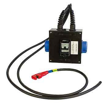 Lemp Stromabnahmegarnitur 230V mit 1x PEN-Klemme, 073425