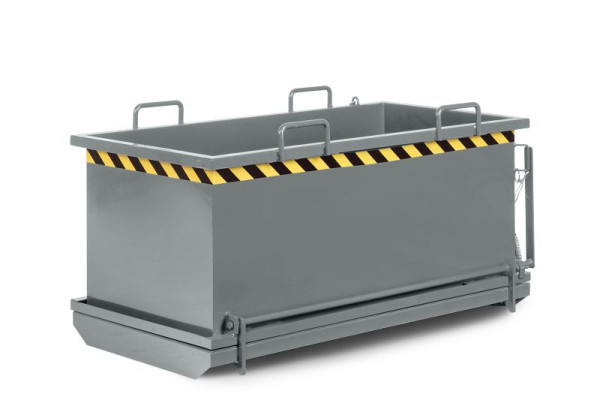 RR Industrietechnik Klappbodenbehälter Typ RKB-50 RAL 7005, 100800735