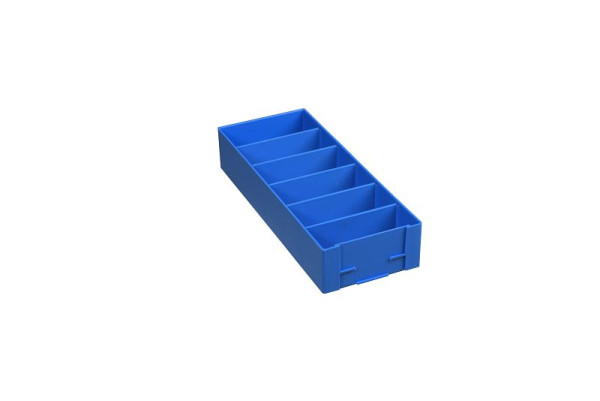 Plastipol-Scheu K/3 REGALBOX POL.IA BLAU, 280 mm x 110 mm x 55 mm, 23K30K0011
