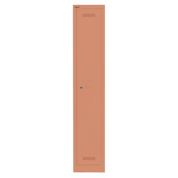 Bisley Garderobenschrank Monobloc™, 1 Abteil, 1 Fach, 658 coral, ML03S1658